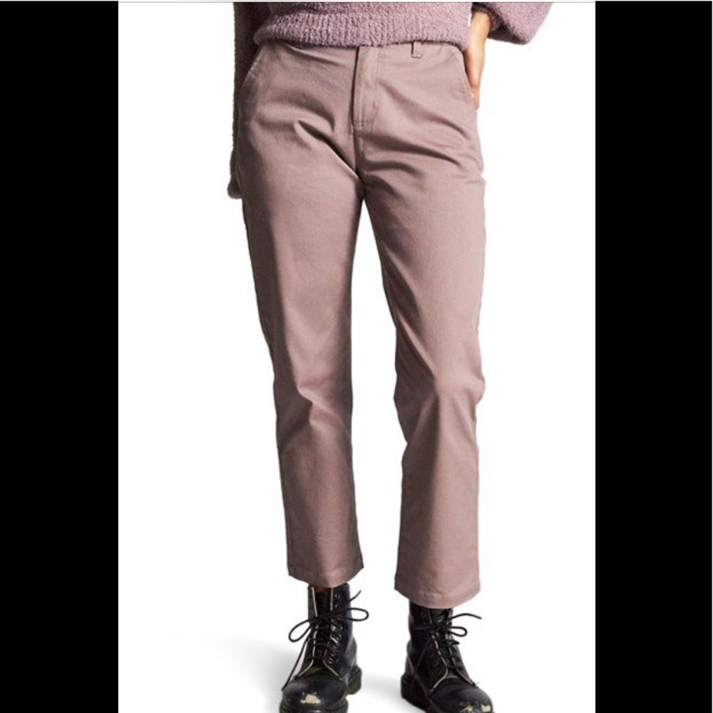 Braxton Chino Pants Mauve
